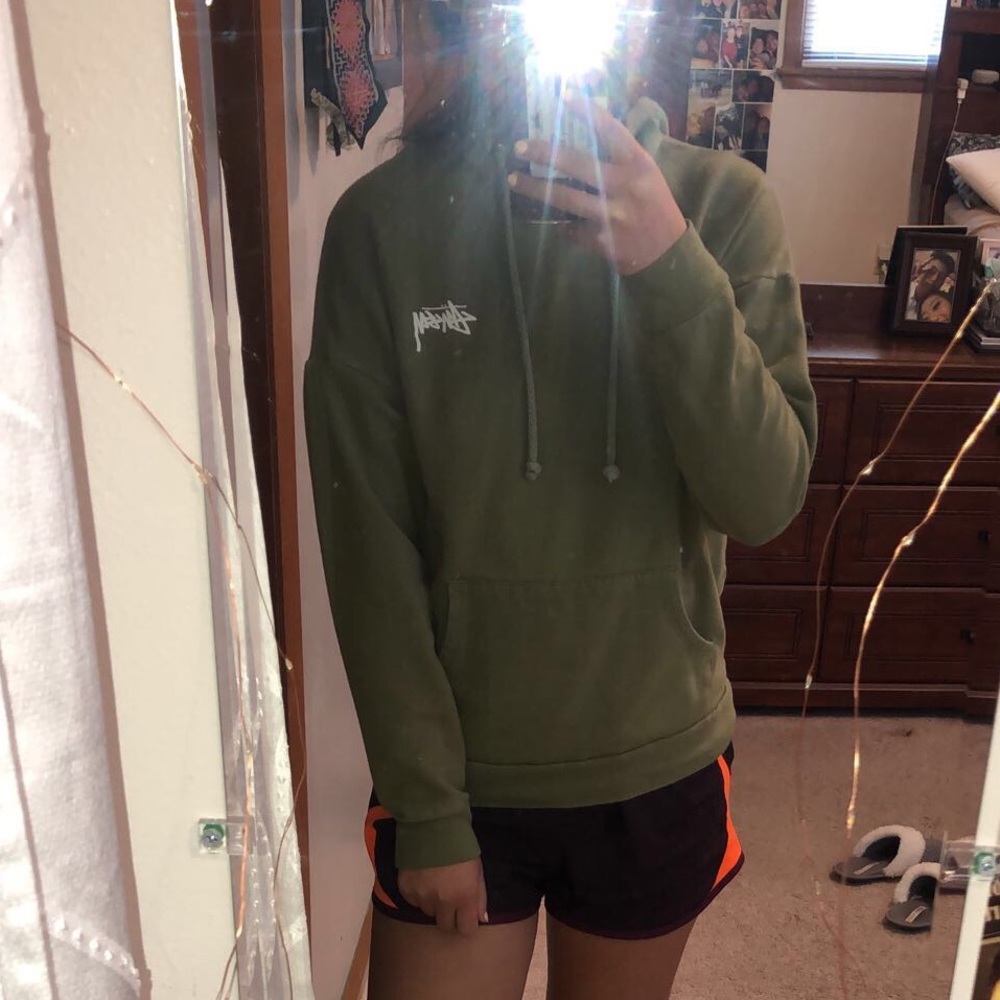 Green Hoodie